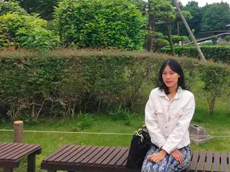 外国人技能実習生とお庭