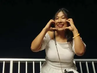 塩釜港まつりの夜景と外国人実習生