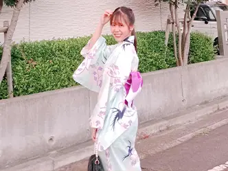 浴衣と外国人実習生