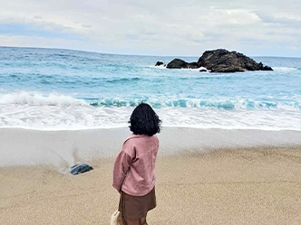 松島海岸と技能実習生